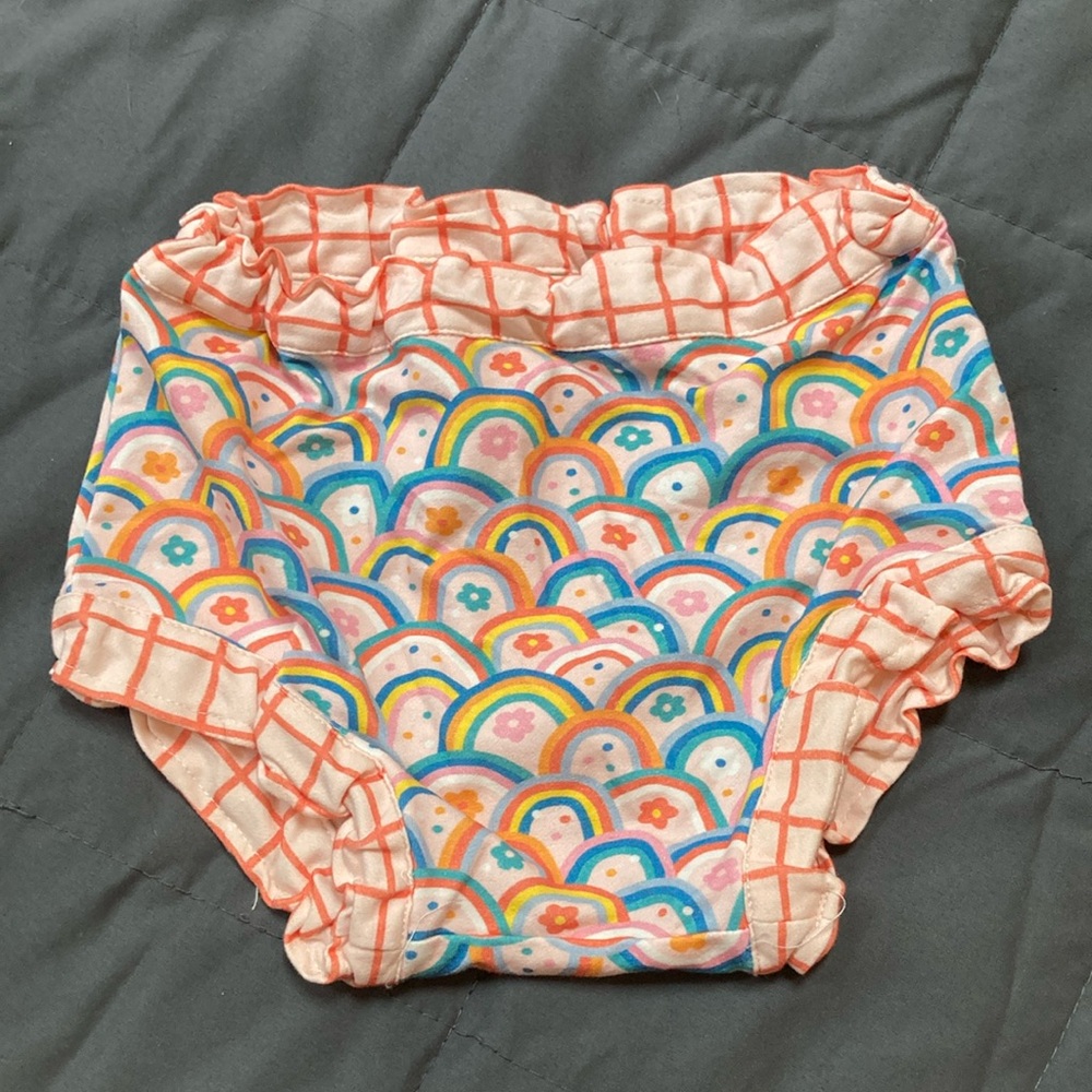 Miki Miette Rainbow ruffle bum bums NWT SOLD AT NORDSTROMS